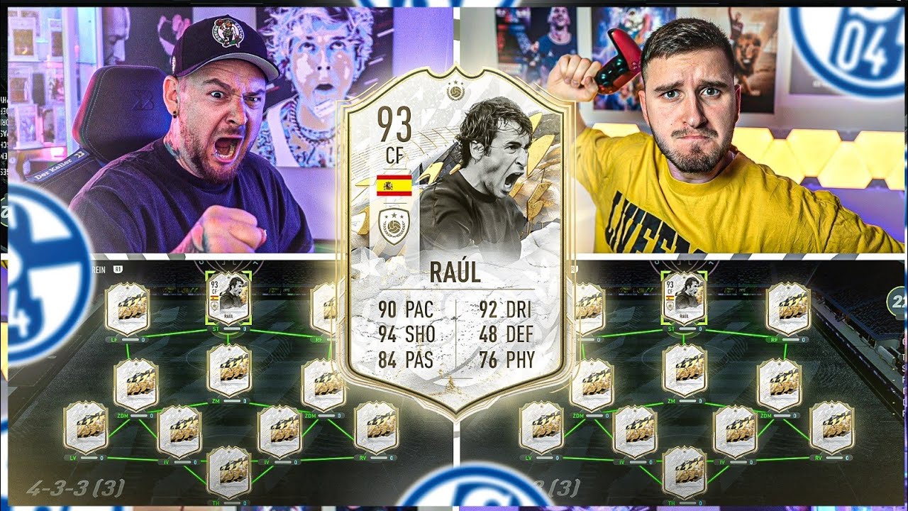 PRIME MOMENTS ICON RAUL SQUADBUILDER BATTLE !😱! vs IAMTABAK FIFA 22 SBB