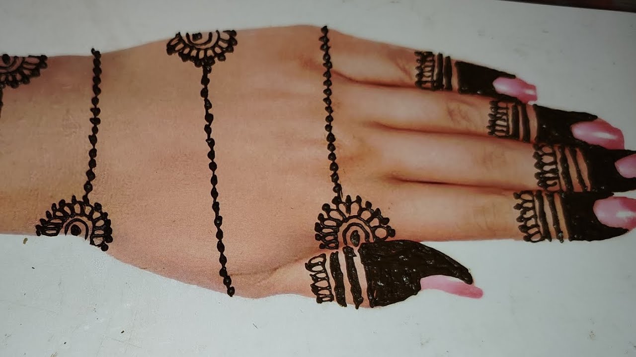 New Beautiful Stylish Trick Mehndi Design | Mehandi Ka Design| Mehndi Designs For Hands|Simple Henna