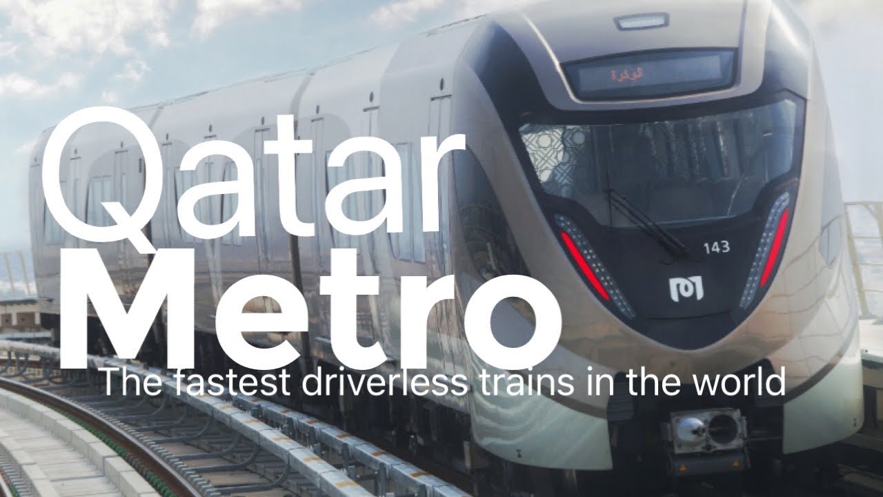 QATAR  WORLD CUP 2022 METRO SERVICES🏆 #qatar #transportation #trains