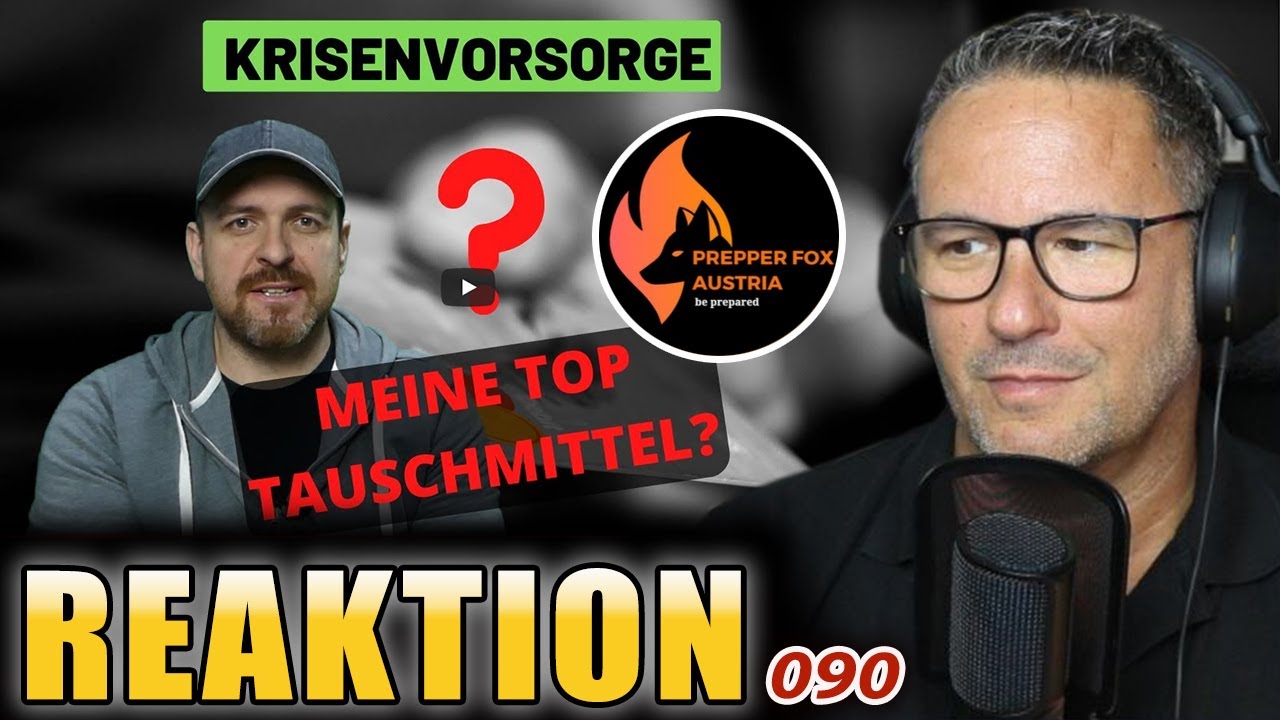 Krisenvorsorge - Meine Top Tauschmittel - Was hast du? SURVIVAL PRO reagiert auf Prepper Fox Austria