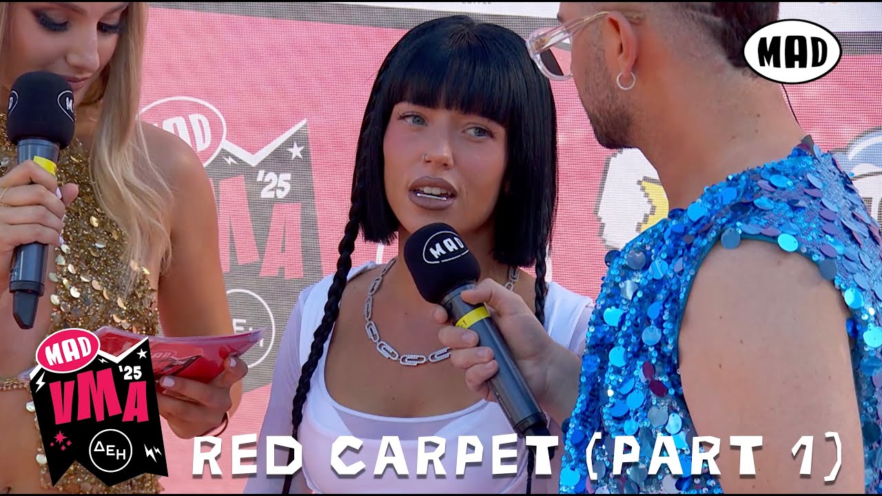 Red Carpet (part 1) | Mad Video Music Awards 2025 &alpha;&pi;ό &tau;&eta;&nu; &Delta;&Epsilon;&Eta;