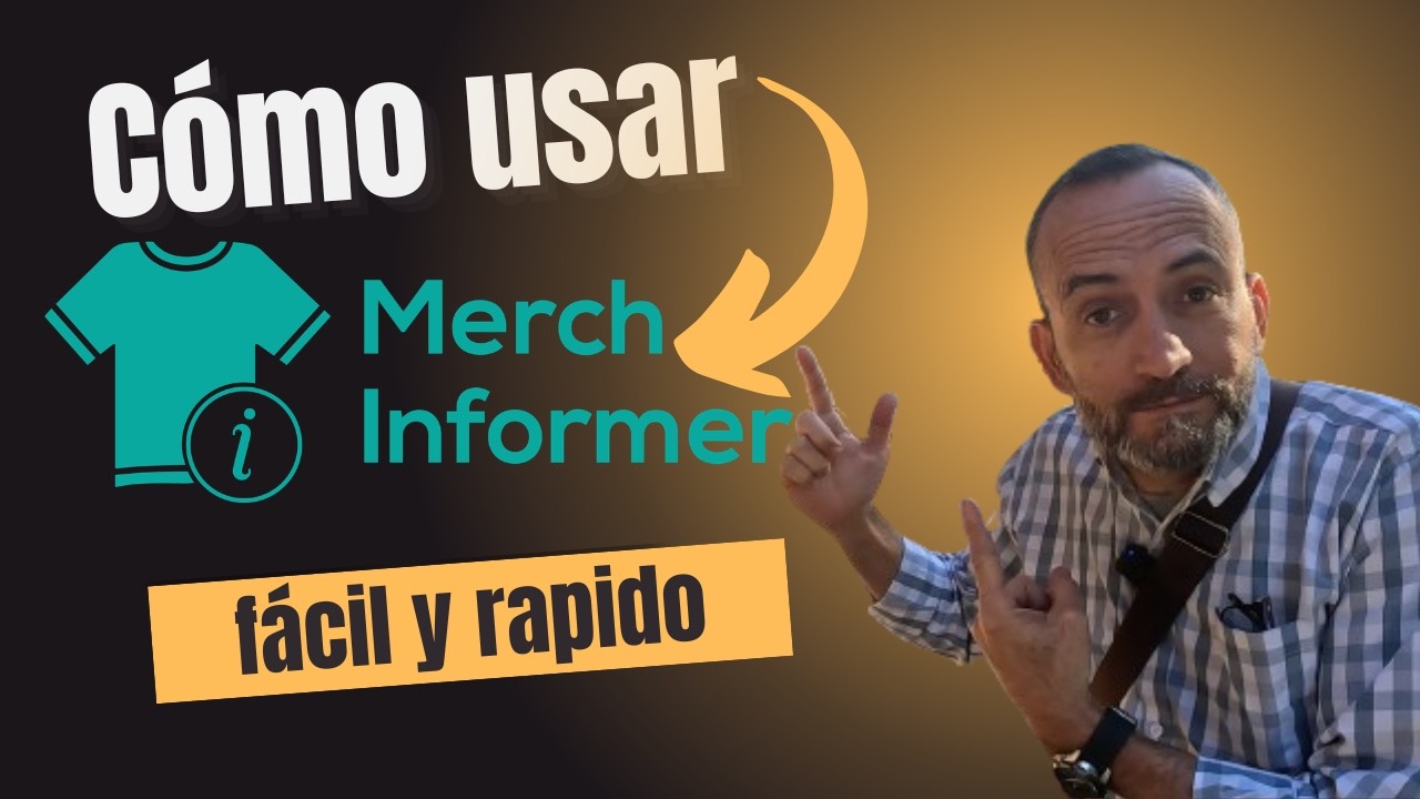 MERCH INFORMER, el SECRETO de los que TRIUNFAN en AMAZON.
