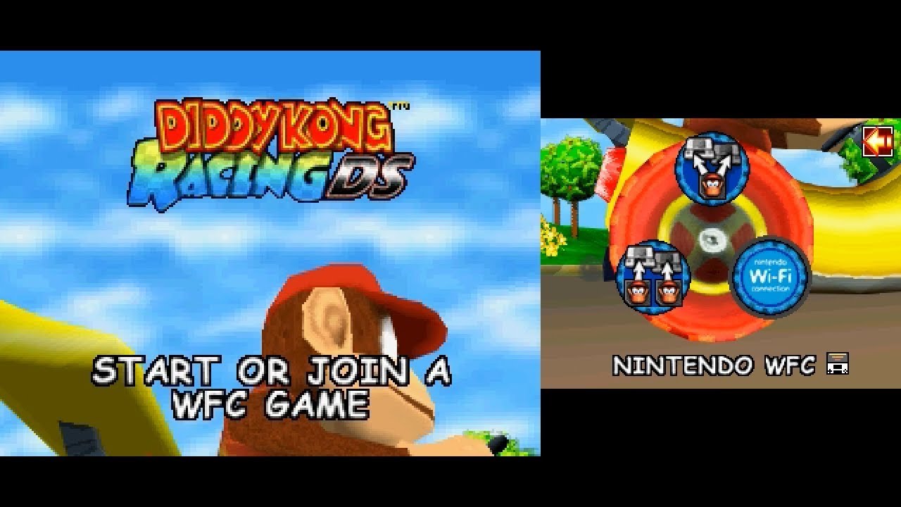 Diddy Kong Racing DS Online in 2019 (Real DS Capture)