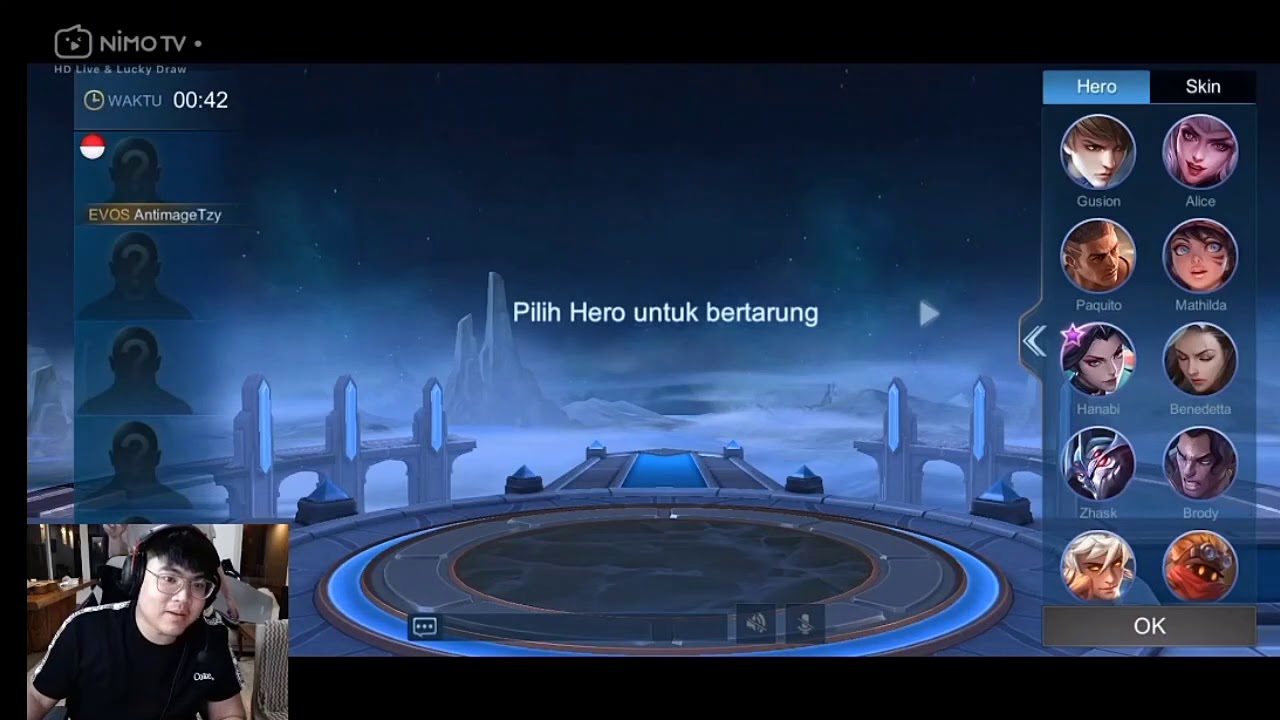 Antimage di kerjain rekt bay one gusion tapi yg main si rexxy😂🔥