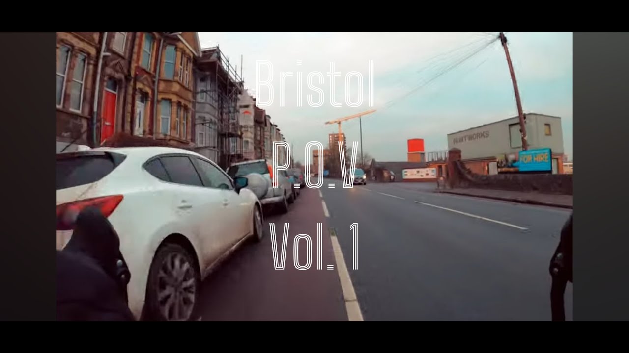 Bristol. Cycling Whitchurch to Bedminster. 4k POV. Ambient soundtrack.