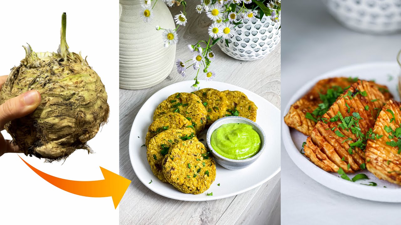 Non sai come cucinare SEDANO RAPA? ti sorprenderà il suo sapore 🤩