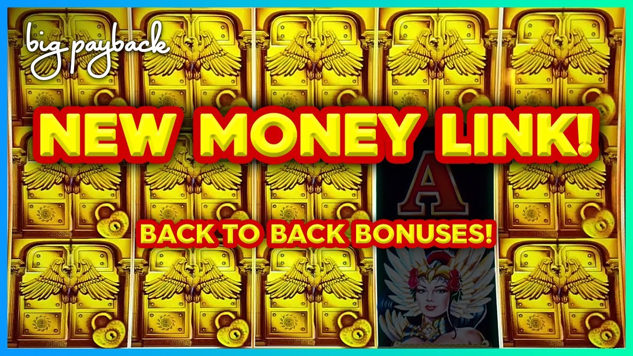 BACK TO BACK BONUSES on NEW Money Link Revolution Amazon Fortune Slot!