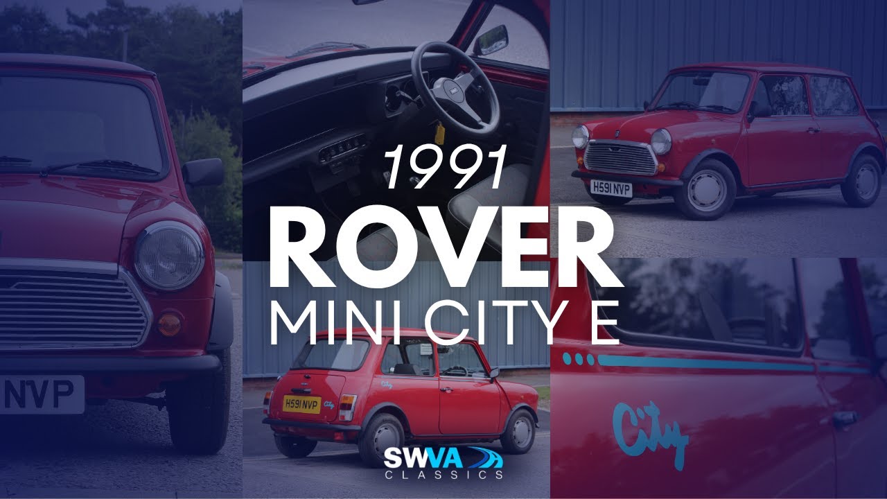 LOT 31 - Rover Mini City E 1991 | SWVA Summer 2025 Classic & Performance Auction