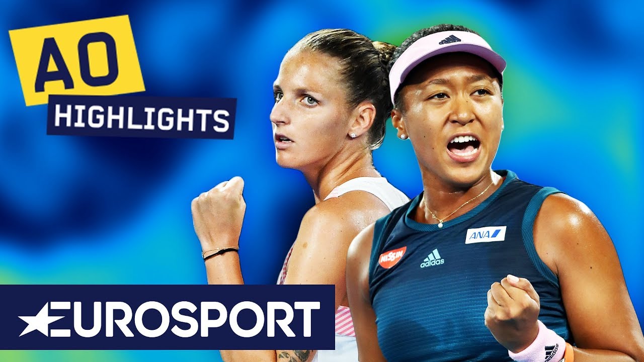 Karolína Plíšková v Naomi Osaka Extended Highlights | Australian Open 2019 Semi-Finals
