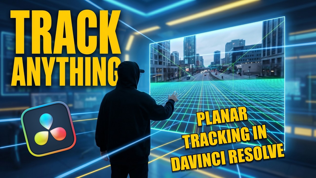 How to Track Walls in DaVinci Resolve Fast!