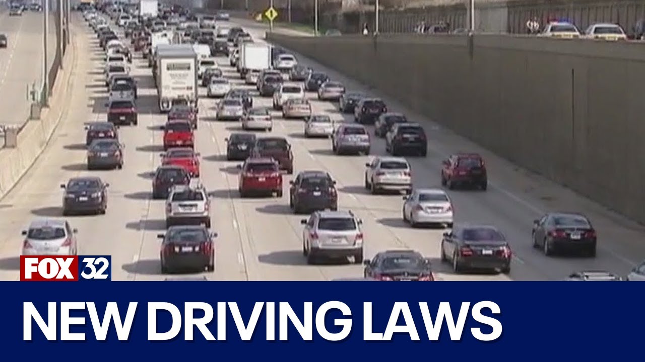 New Illinois driving laws for 2025