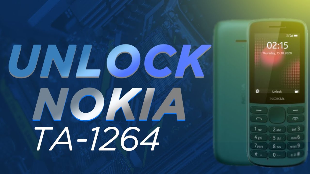 NOKIA 1264 UNLOCK NOKIA (TA-1264 / TA-1272)  BY CM2