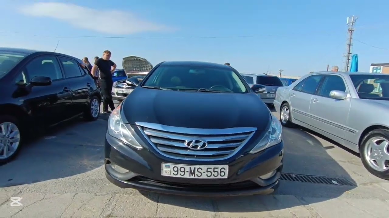 Bu ayın ilk çəkilişi.Sumqayit maşin bazarı.Santafe. Sonata.Optima.Priora.Auris.