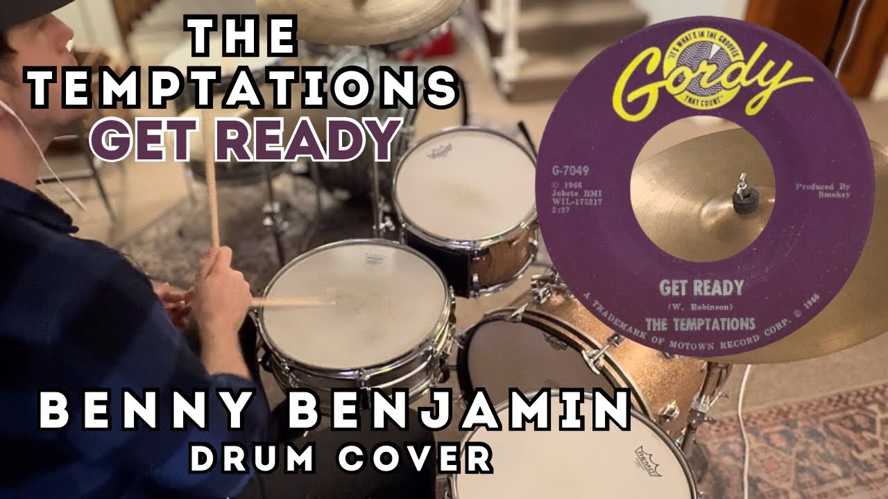 The Temptations &laquo;Get Ready&raquo; Бенни Бенджамина &mdash; кавер на барабанах