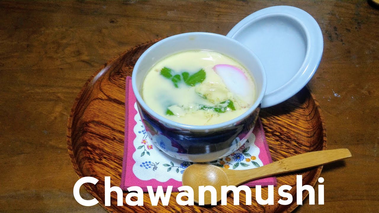 Recetas japonesas/Chawanmushi/Caldo con huevo batido al vapor al estilo japonés/Cocina japonesa