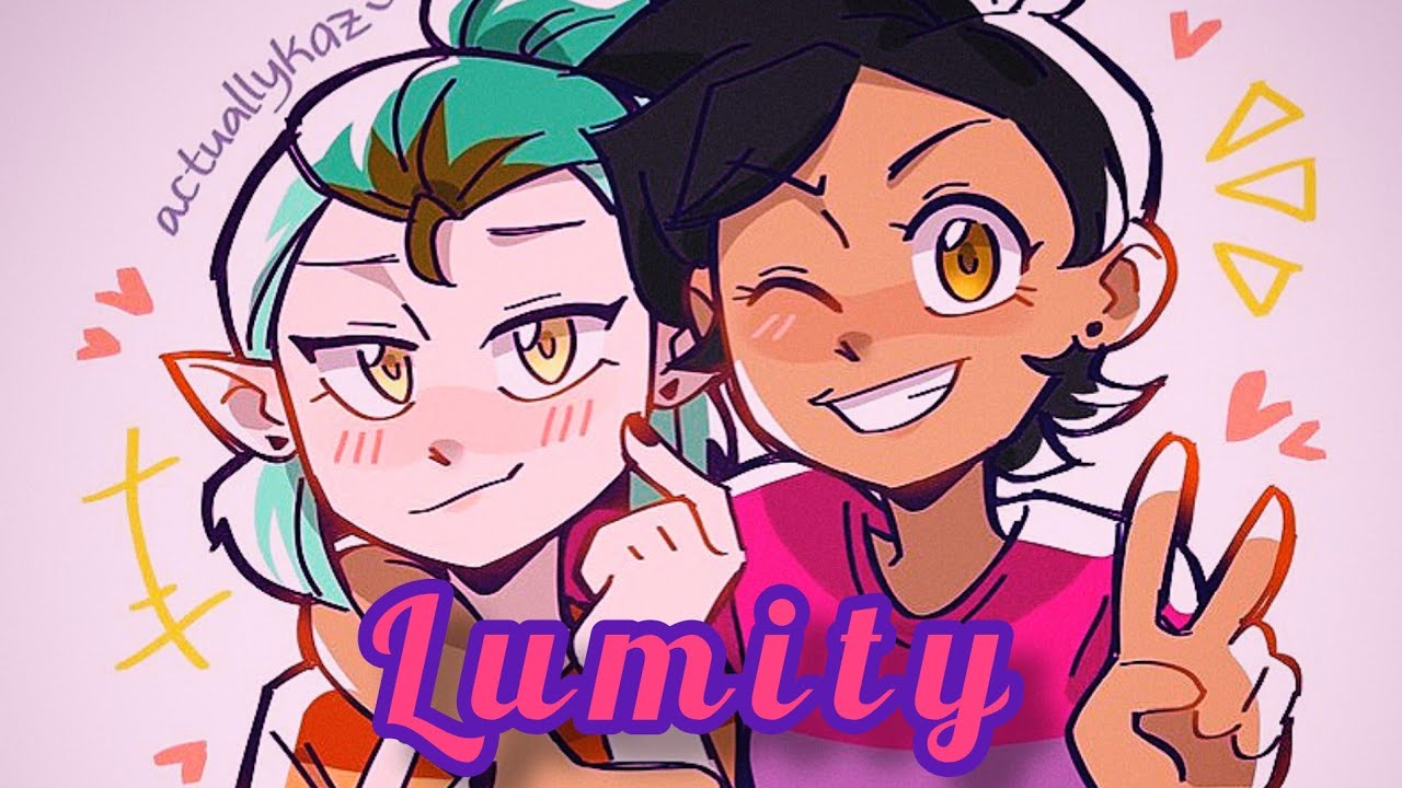 Tribute: The owl house 🦉 — Lumity 💖 (Luz 💜✨ and Amity ❤️💫)