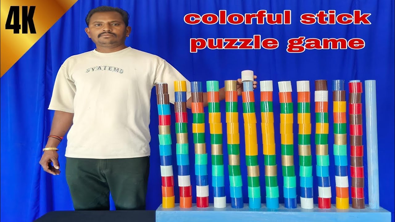 Top 10 Colours Cylinders 4k Design Matching Game Challenges Video's 