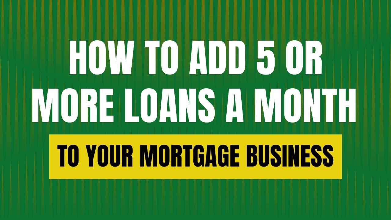 The 4 Mortgage Marketing Campaigns That Can DOUBLE Your Business | Loan Officer crm