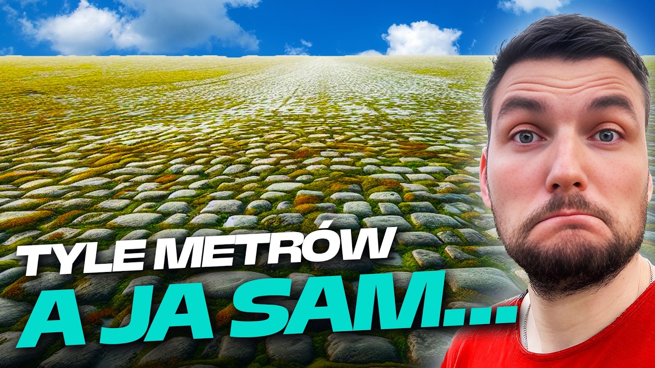 BYŁO TRUDNIEJ NIŻ MYŚLAŁEM 😱 Czyszczenie kostki brukowej Kraków | DOMINIK MALUJE