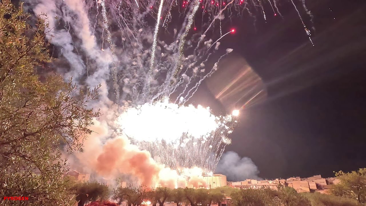 🔥Fire Sud🔥// Sicily // 11.08.2025 // Calamonaci #fireworks #firework #pyro #pyrotechnica #sicilia