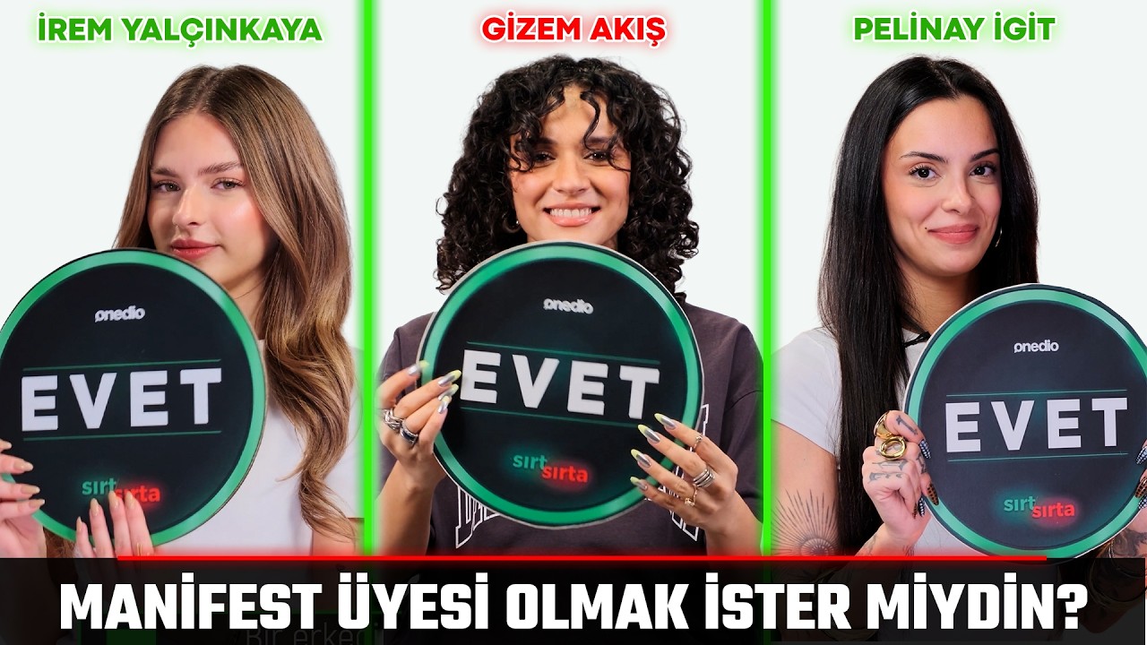 Pelinay İgit, Gizem Akış ve İrem Yal&ccedil;ınkaya Sırt Sırta&rsquo;da!