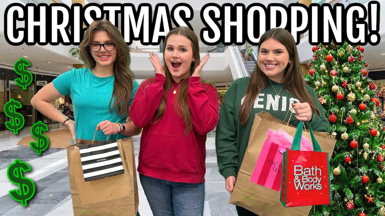 2025 CHRISTMAS SHOPPING with MOM!🎄🎁*IM BROKE!*😱