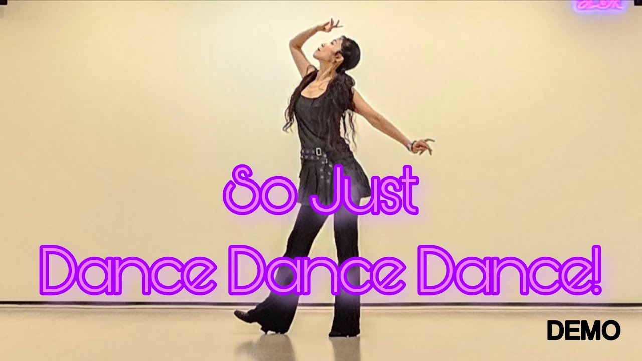 So Just Dance Dance Dance! Linedance by Sue (Demo)/댄스를 부르는 경쾌한 음악에 패들턴과 플릭이 매력적인 초중급댄스 ~