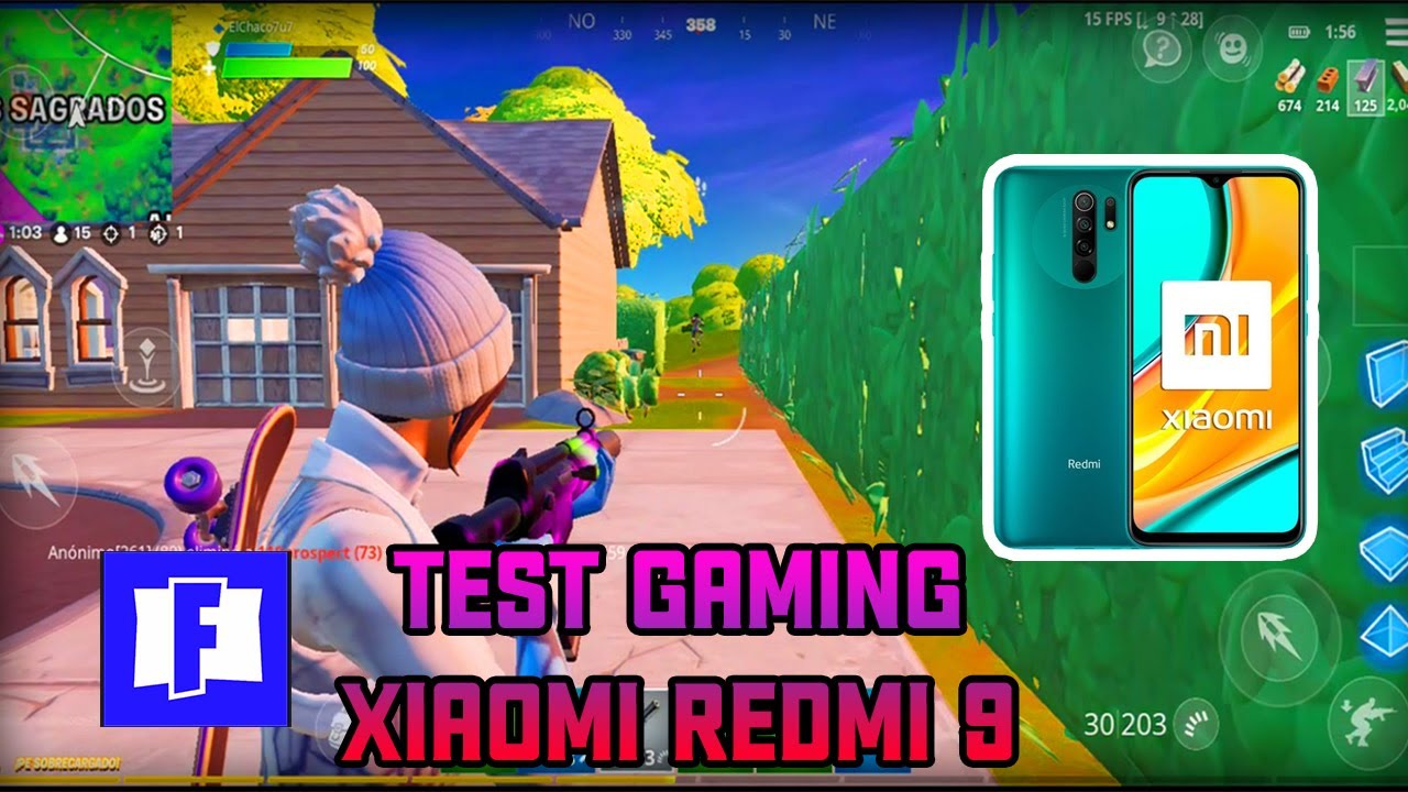 FORTNITE MOBILE - Xiaomi Redmi 9 - TEST Gaming 2021