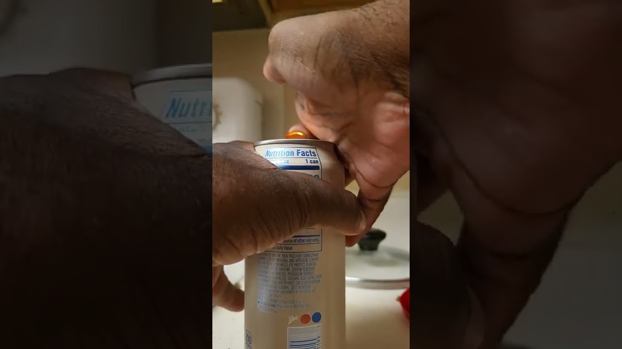Nitro Pepsi  opening