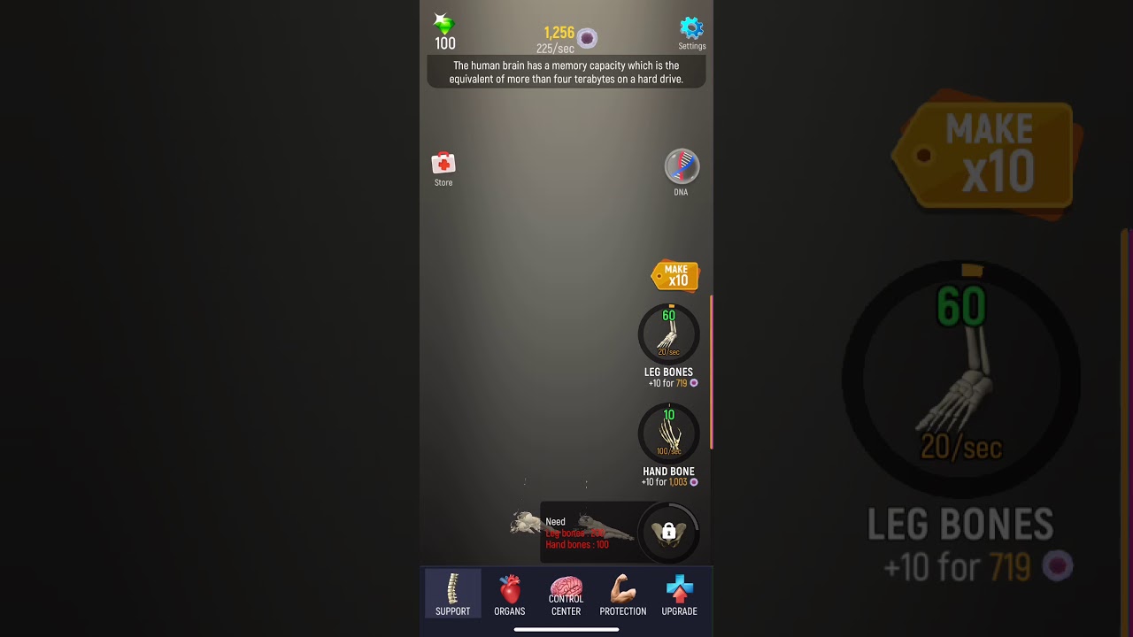 Idle Human Gameplay