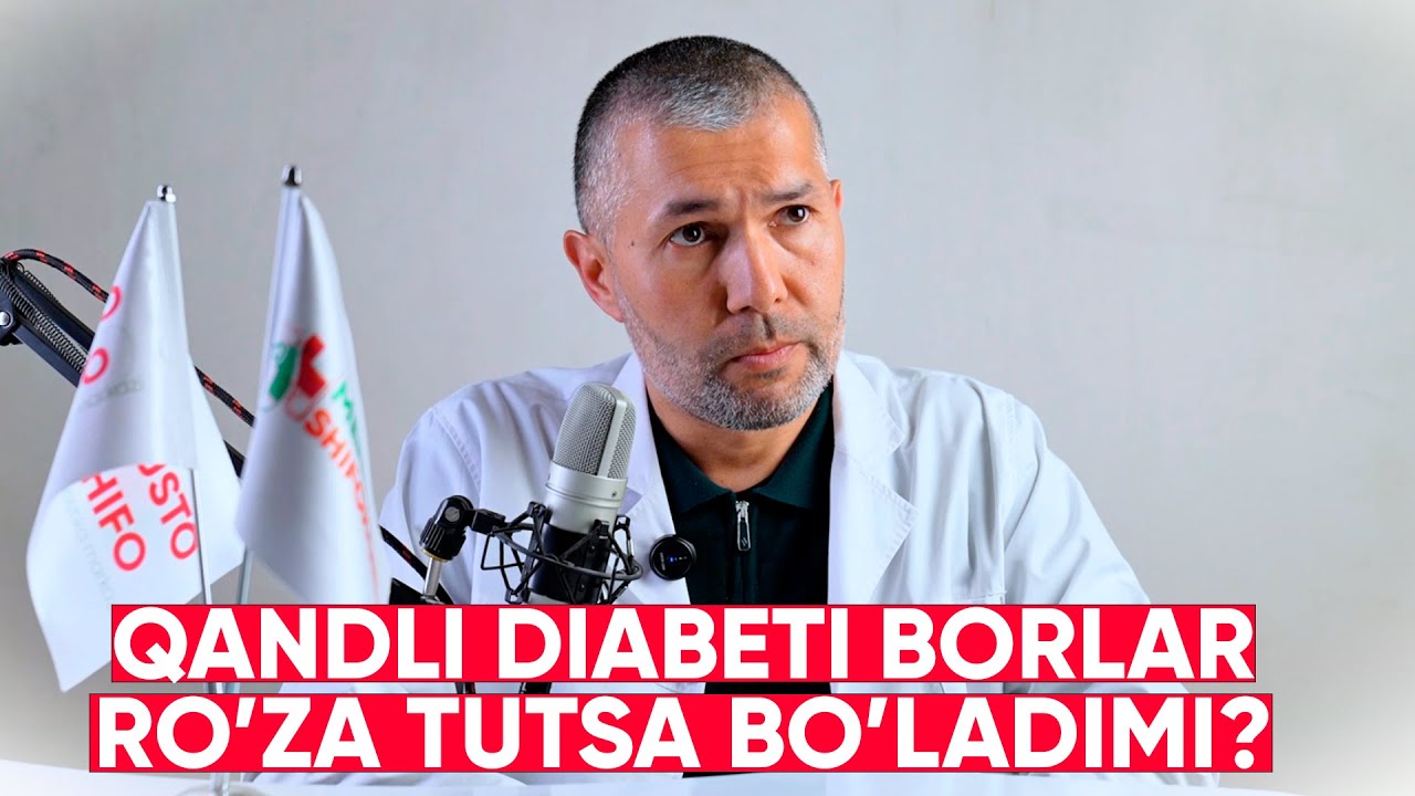QANDLI DIABETI BORLAR RO'ZA TUTSA BO'LADIMI ?
