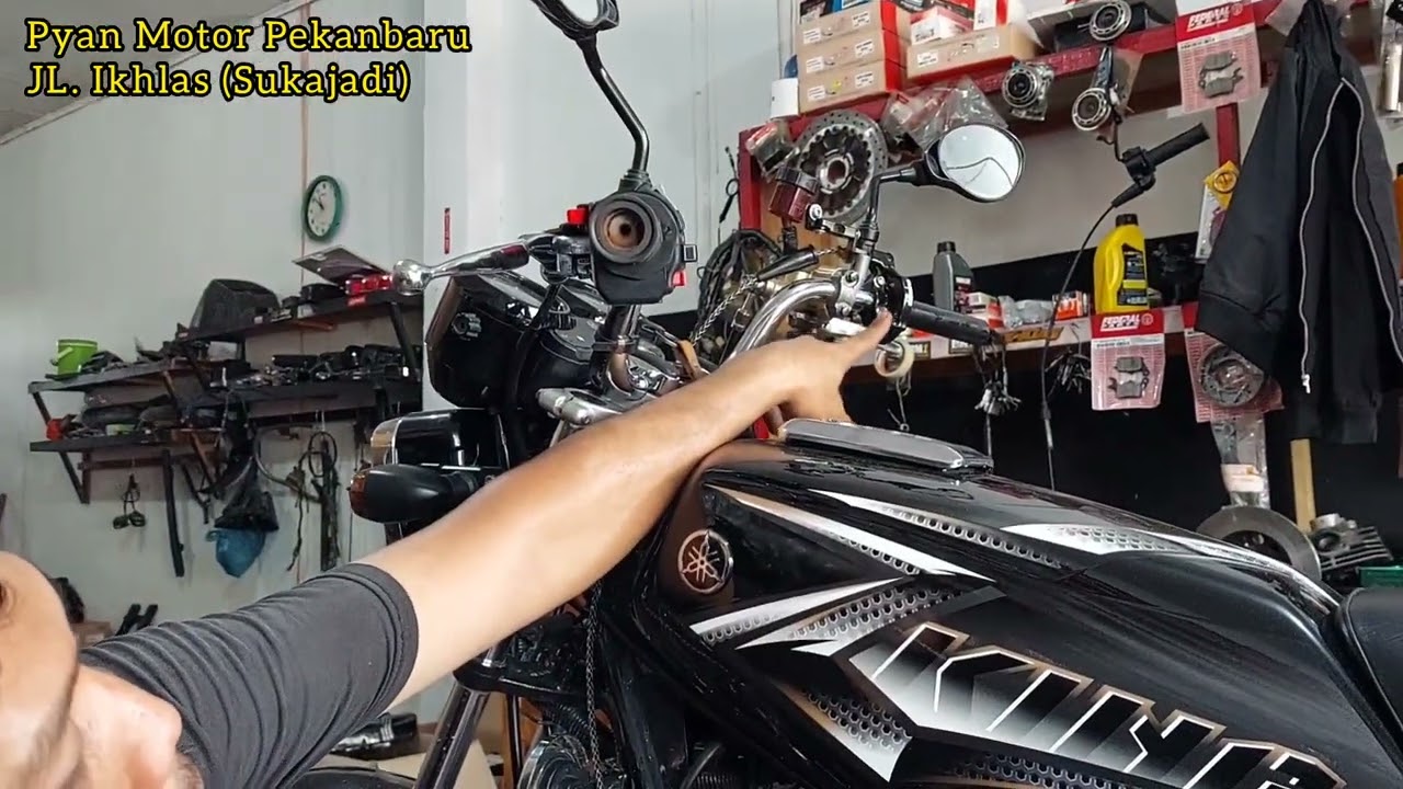 cara pemasangan gas spontan Domino / sejenisnya ke motor RX king @pyanmotor