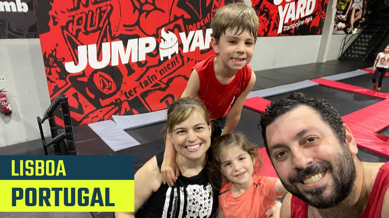 PULA PULA! Conhecemos o JUMP YARD LISBOA, muito mais que um parque de TRAMPOLINS e CAMAS ELÁSTICAS!