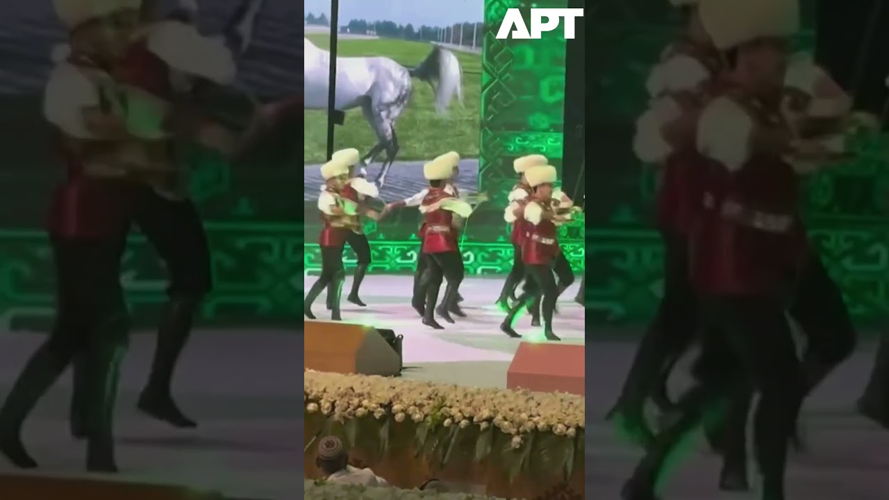 Putin Attends Festive Concert in Ashgabat Marking 30 Years of Turkmen Neutrality | APT