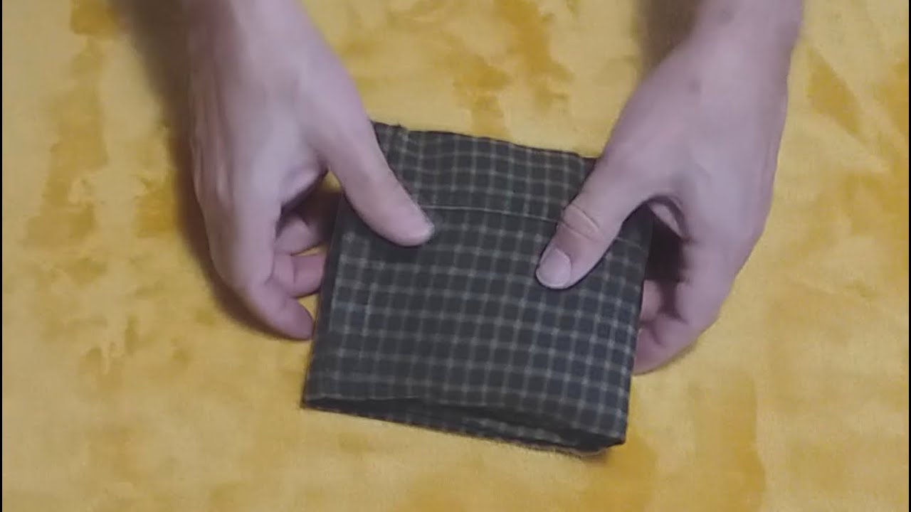 Como doblar una FALDA método bolsillo