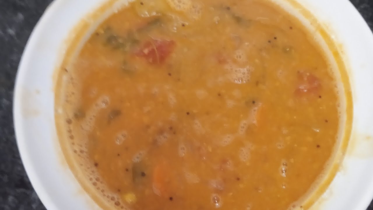 Sambar recipe in telugu