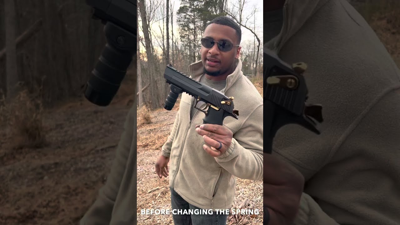 Full Auto Desert Eagle #Thunderbird .357Mag