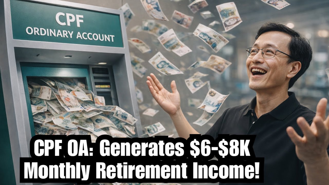 Shocking! How to Create $8K Monthly Retirement Income from CPF OA!