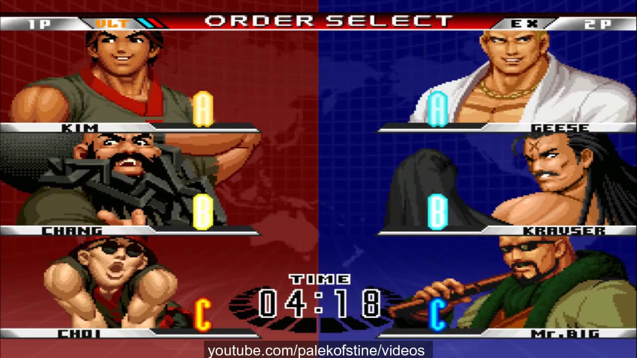 KOF 98 UM - Evil UP VS Baozi (包子) [Random Select 03•09•2018 FT10]