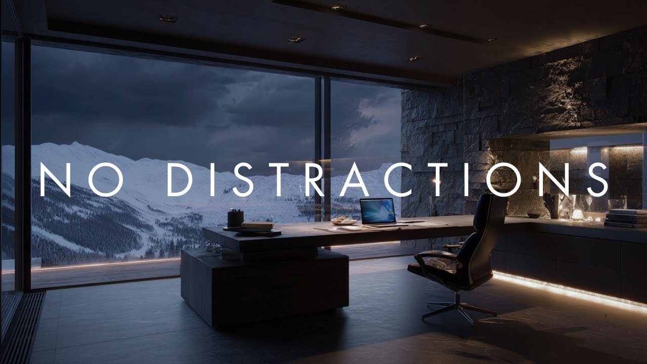 NO DISTRACTIONS — Ambient Focus Music for Deep Work & Productivity
