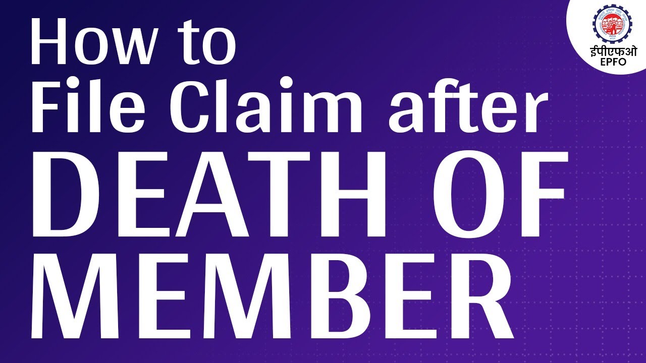 How to file PF Claim after Death of member | Form 20 | Form 5-IF | Form 19 | EPFO