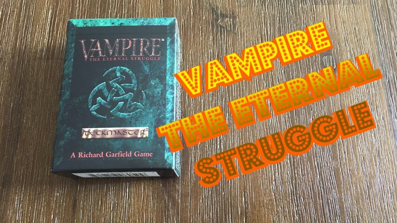 Vampire The Eternal Struggle Collectible Card Game - VTES Unboxing