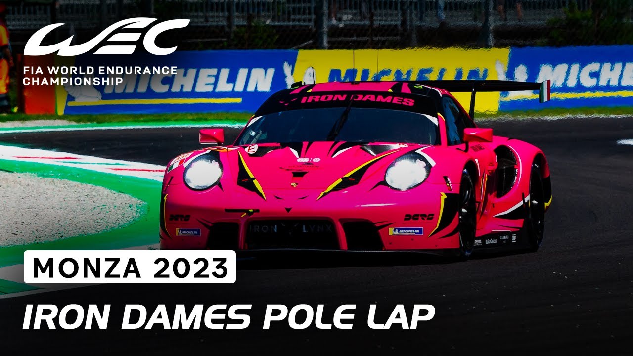 Sarah Bovy puts the Iron Dames on pole in LMGTE AM I Onboard Lap I 2023 6 Hours of Monza I FIA WEC