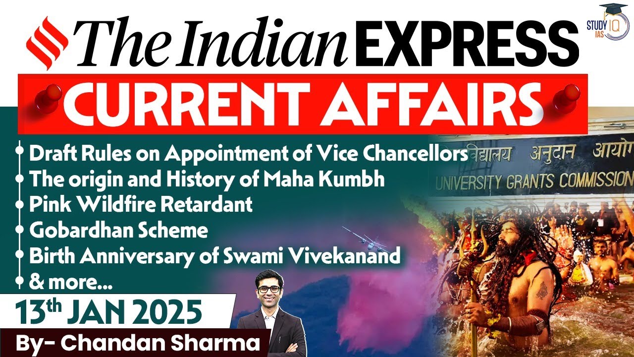 Indian Express Analysis | 13th January 2025 | The Indian Express Newspaper Analysis