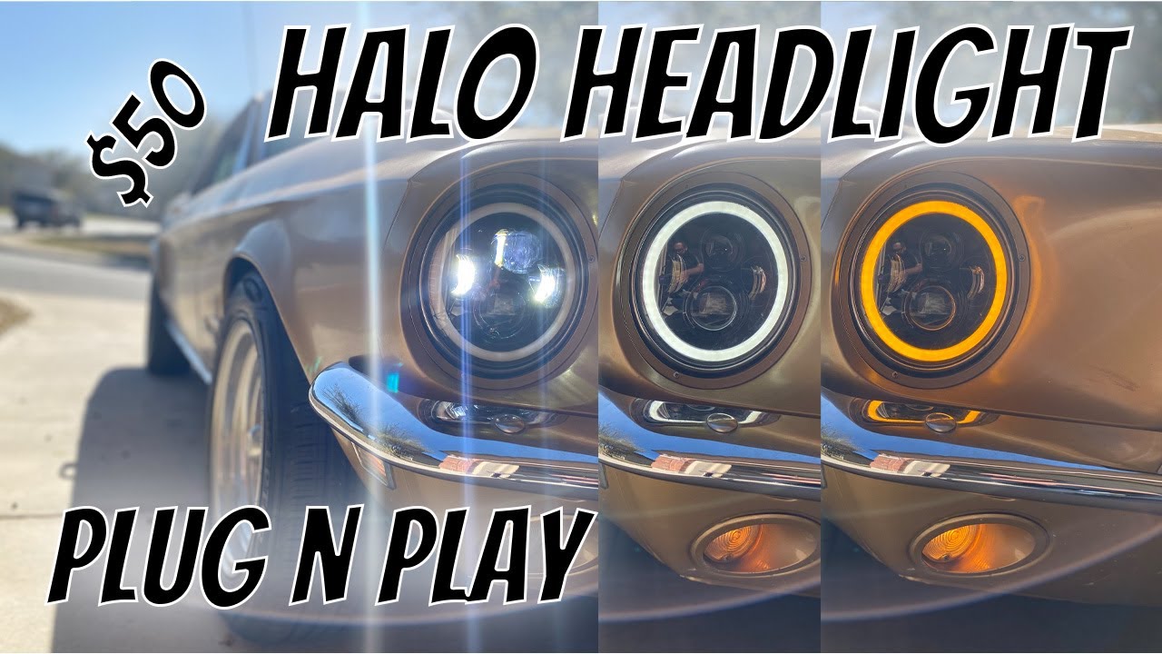 Everything you need to install Halo Headlights - 1965 - 1970 Mustang #halo #howto #ledheadlights