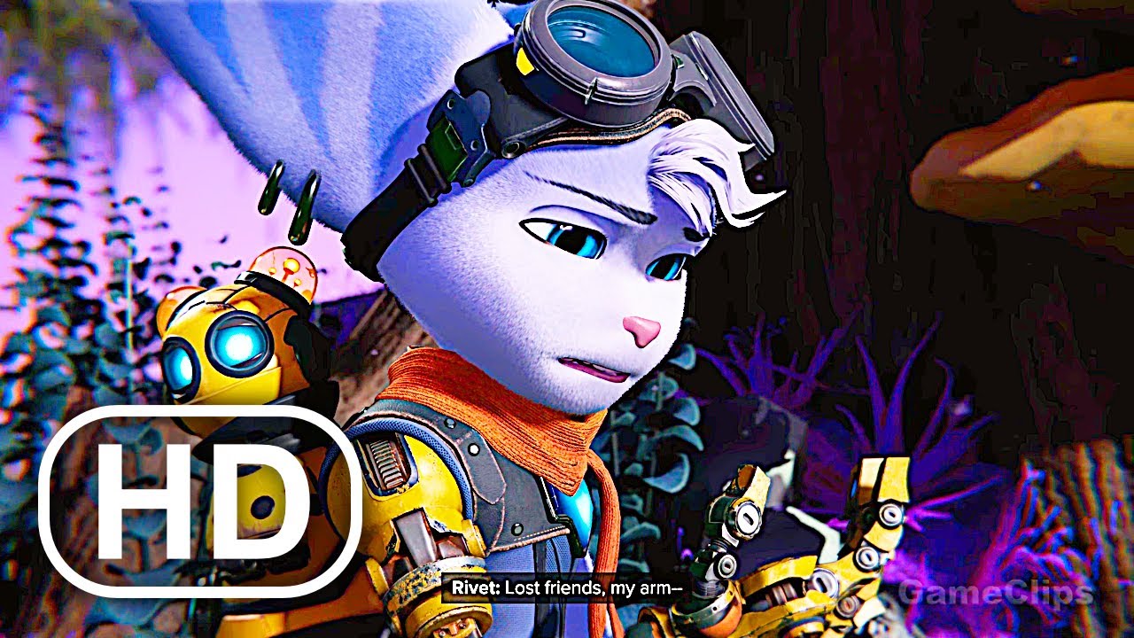 Rivet Origin Story Scene 4K ULTRA HD - Ratchet And Clank Rift Apart