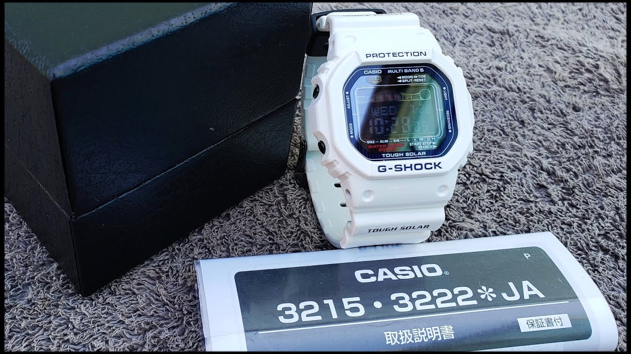 Серферский G-SHOCK из Японии с Соларом и Мультибандом (G-LIDE GWX-5600C)