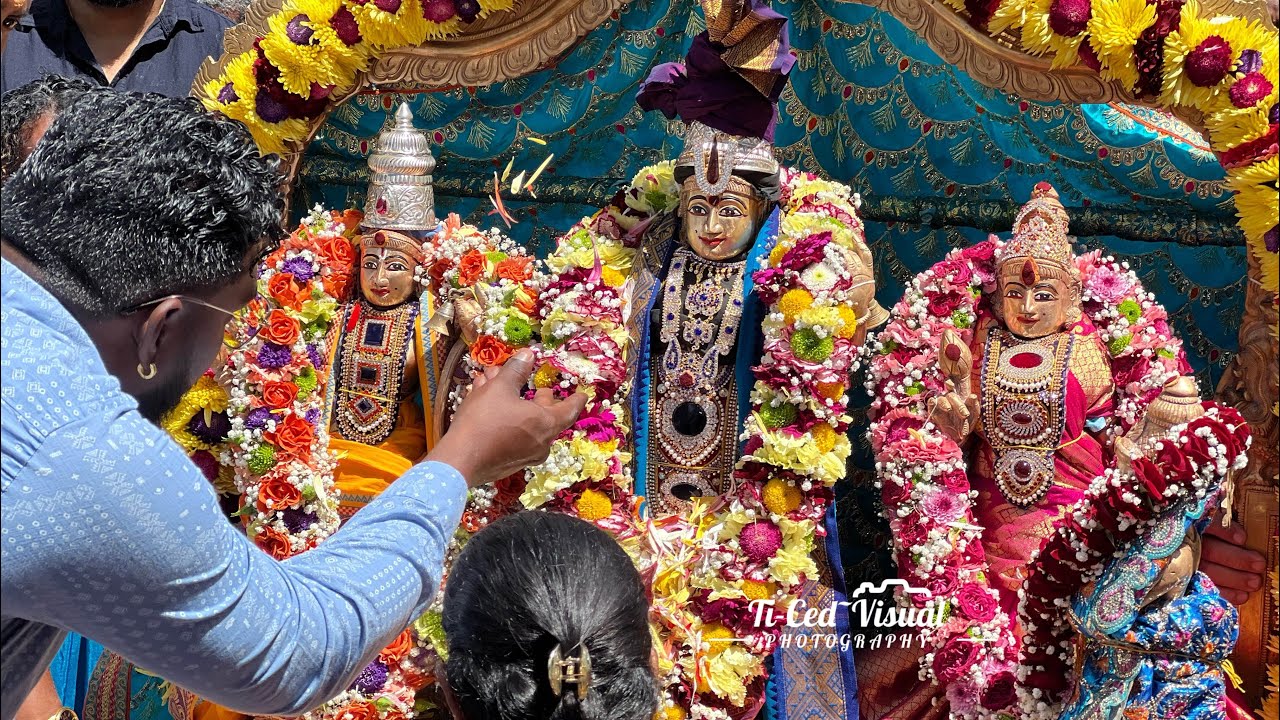 1er Outchavam - Fête Siva Peroumal l’étang 2023 - Association Mâha Vishnu L’étang - St André