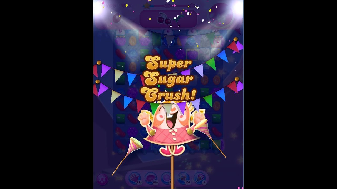 Candy Crush Saga Level 13605 (2nd version, NO boosters)