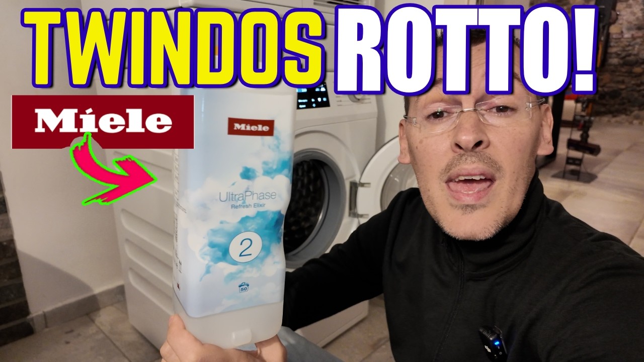 MIELE TWIN DOS ROTTO capiterà anche a te ERRORE WATERPROOF !